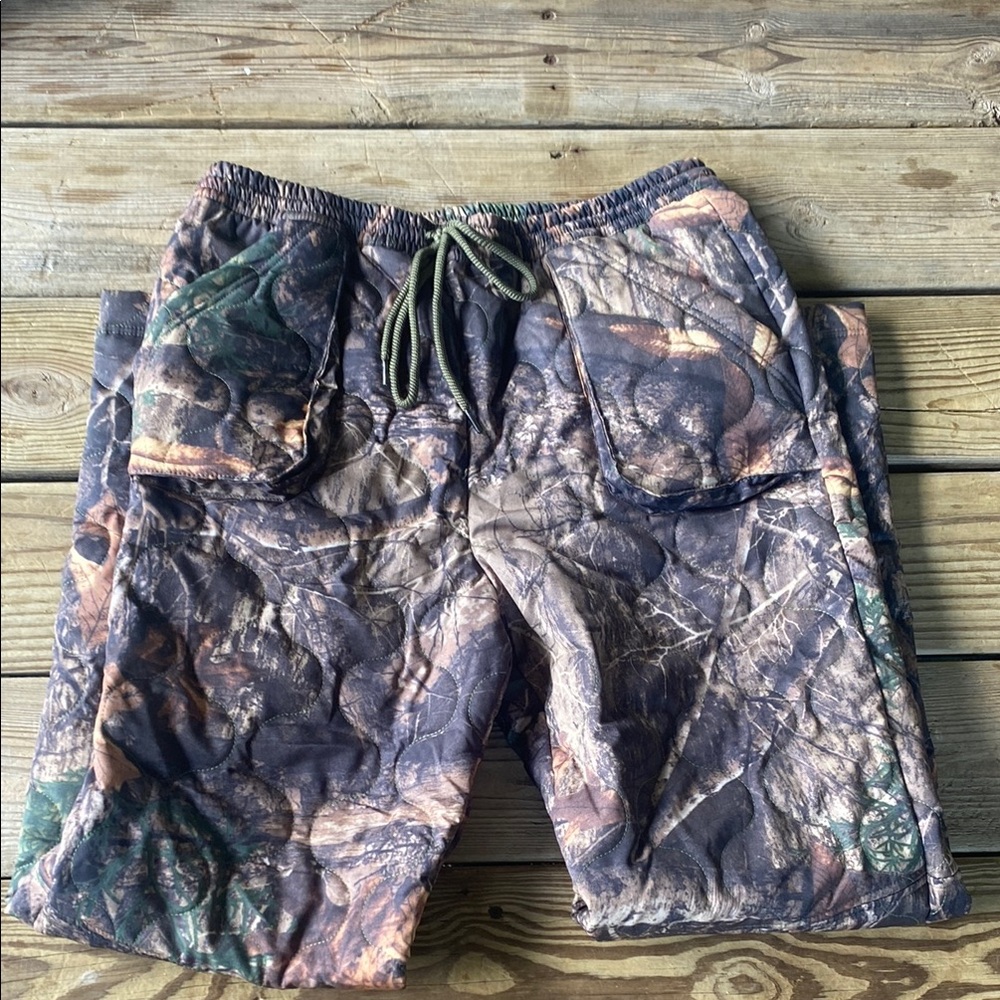 Camouflage Quilted Pants